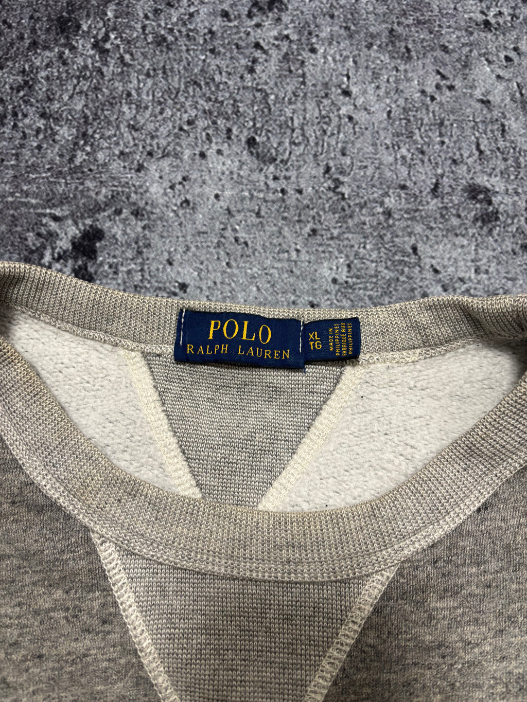 Grauer Ralph Lauren Pullover (L)
