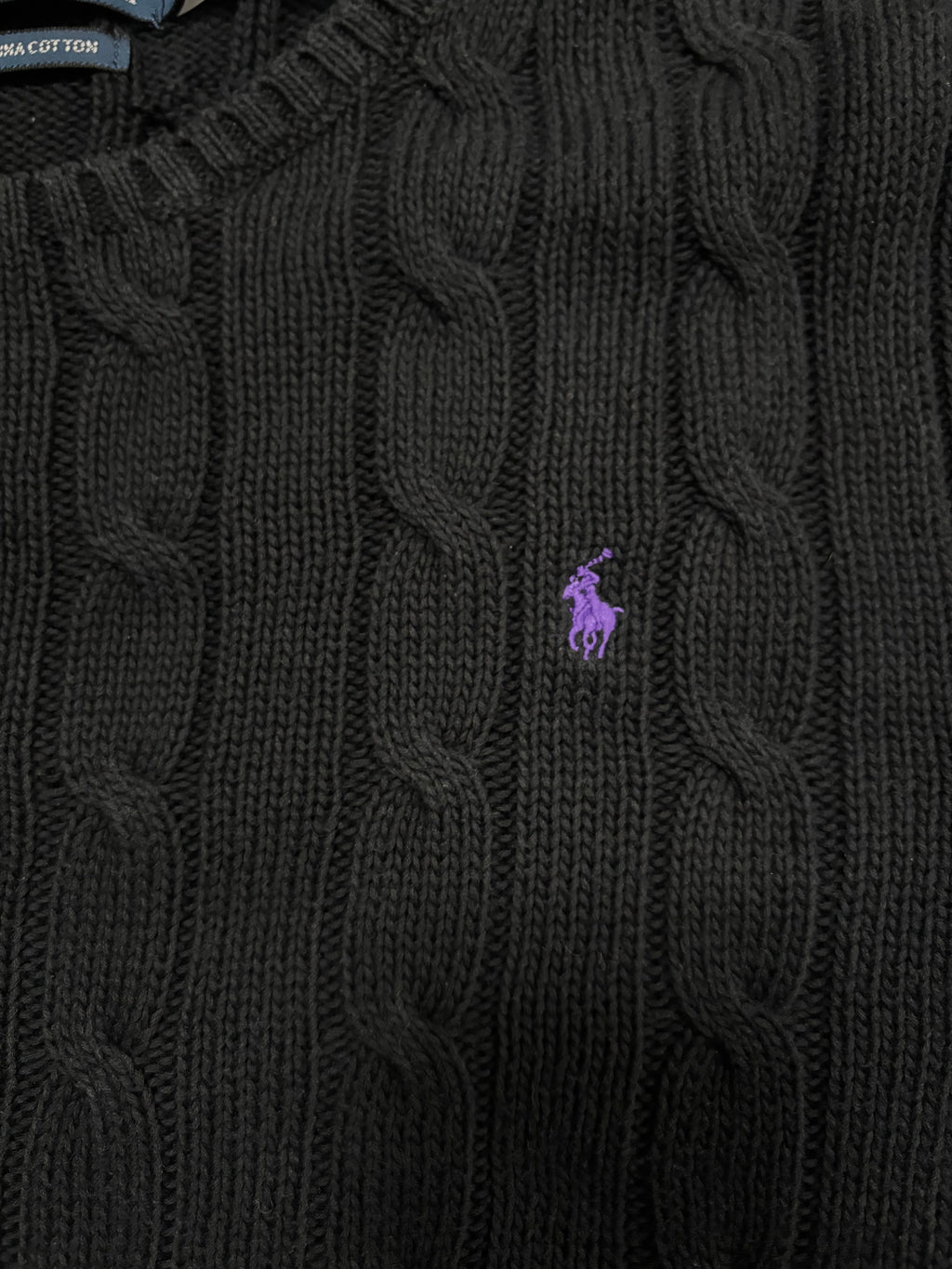 Ralph Lauren Zopfmuster pullover(S)