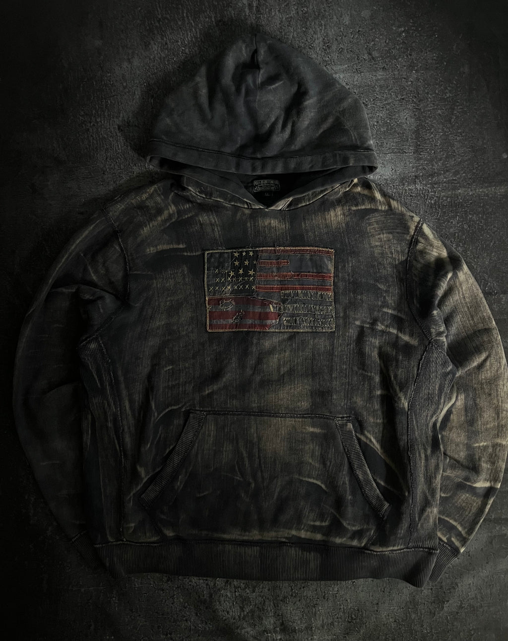 Vintage Ralph Lauren USA hoodie(XL)
