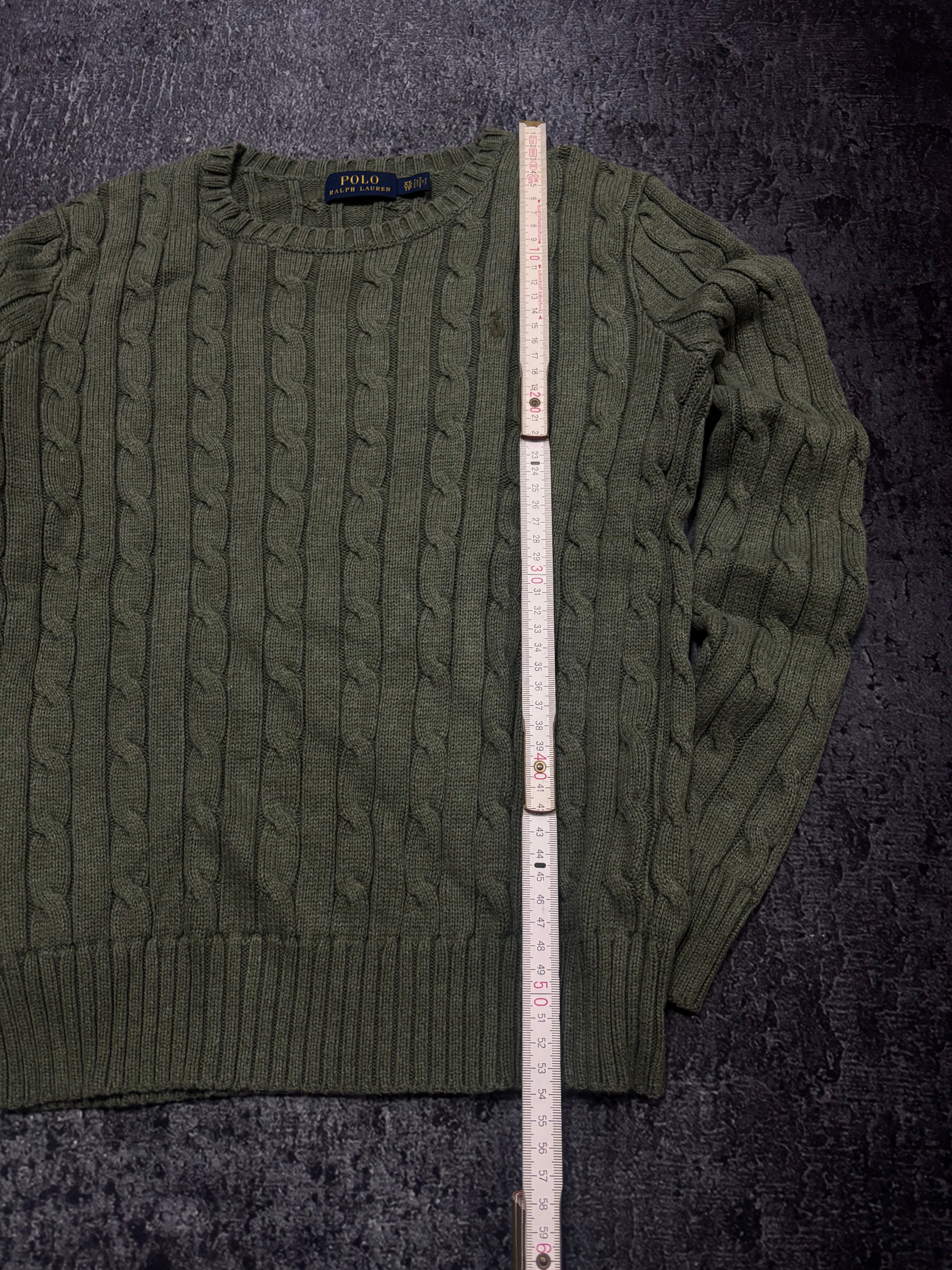 Ralph Lauren Zopfmuster Pullover (xs)