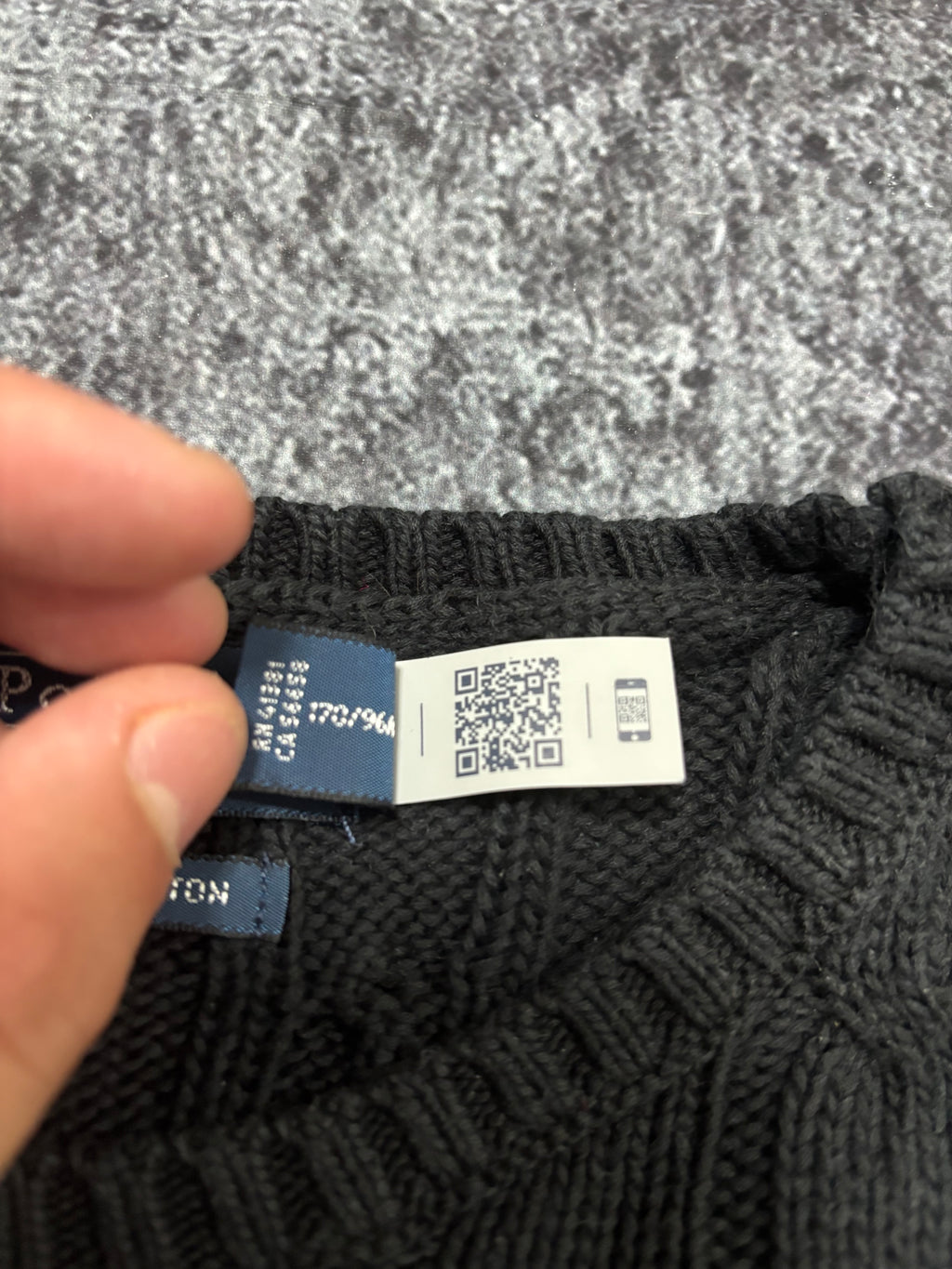 Ralph Lauren Zopfmuster pullover(S)