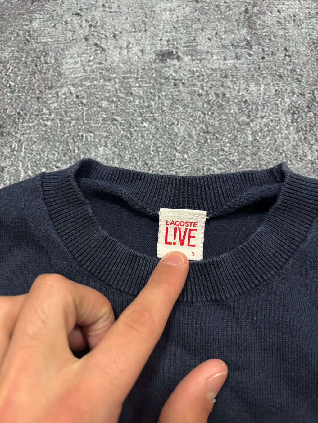 lacoste longsleeve (xs)