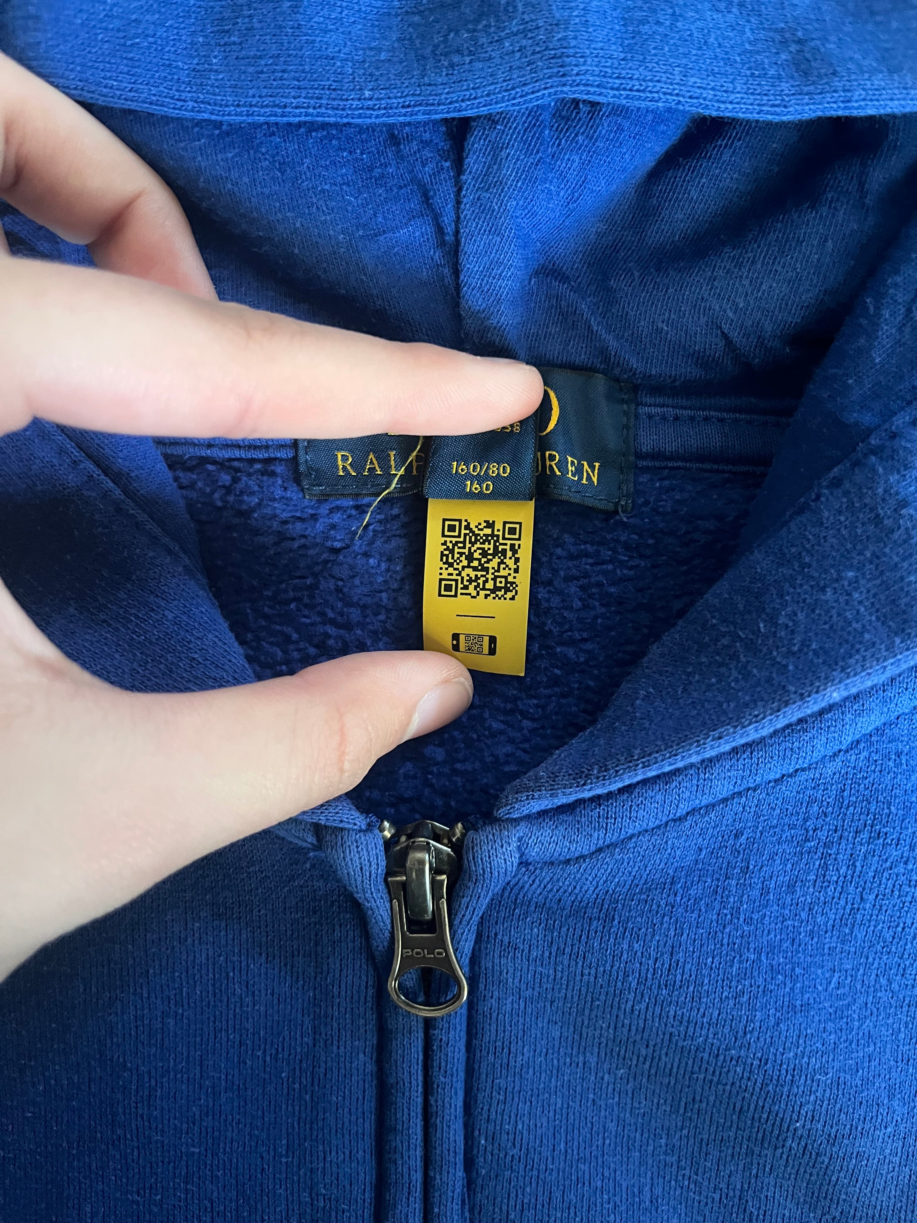 Ralph Lauren kapuzenjacke (xs)