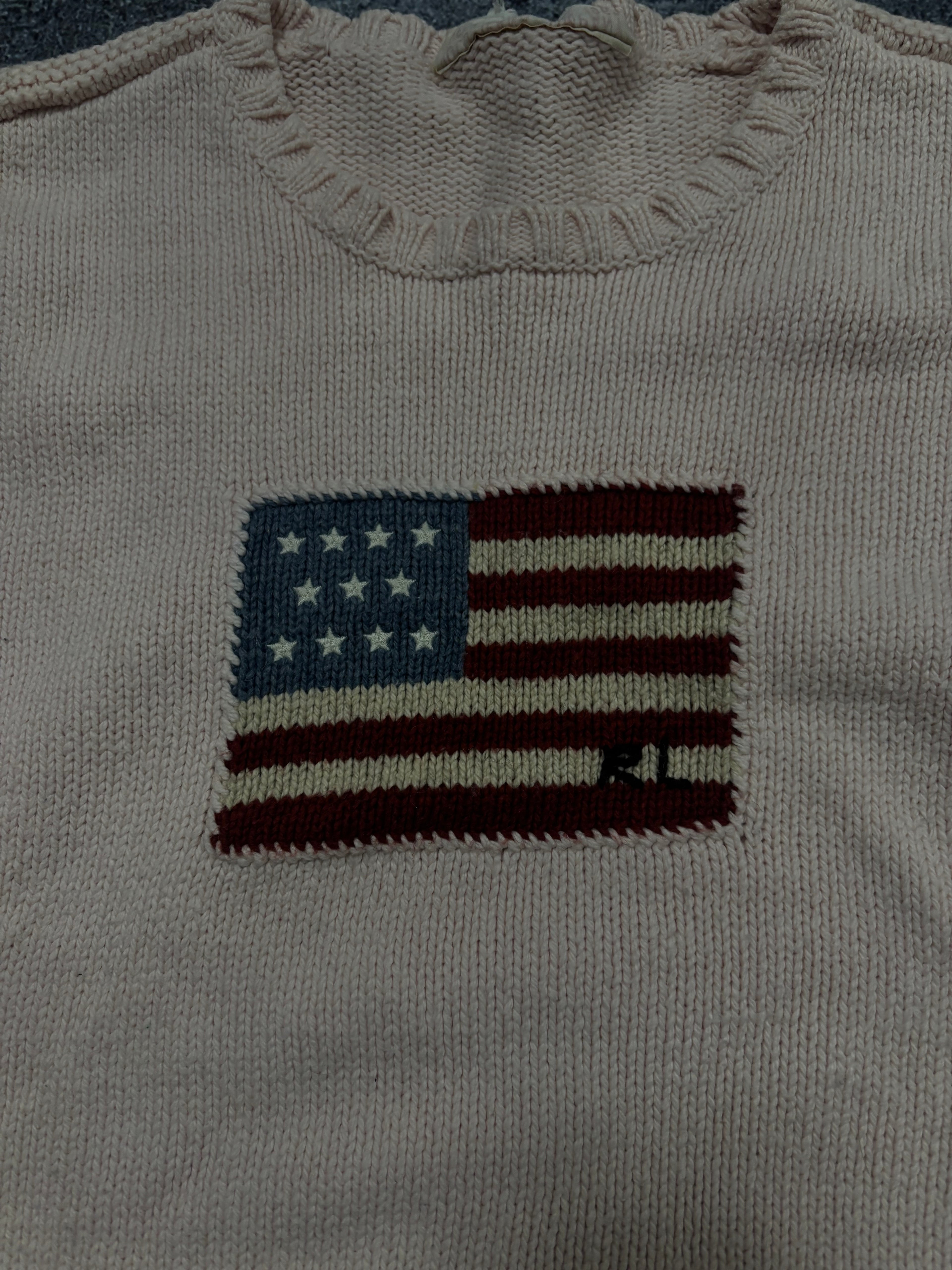 USA Ralph Lauren strickpullover (damengröße S)