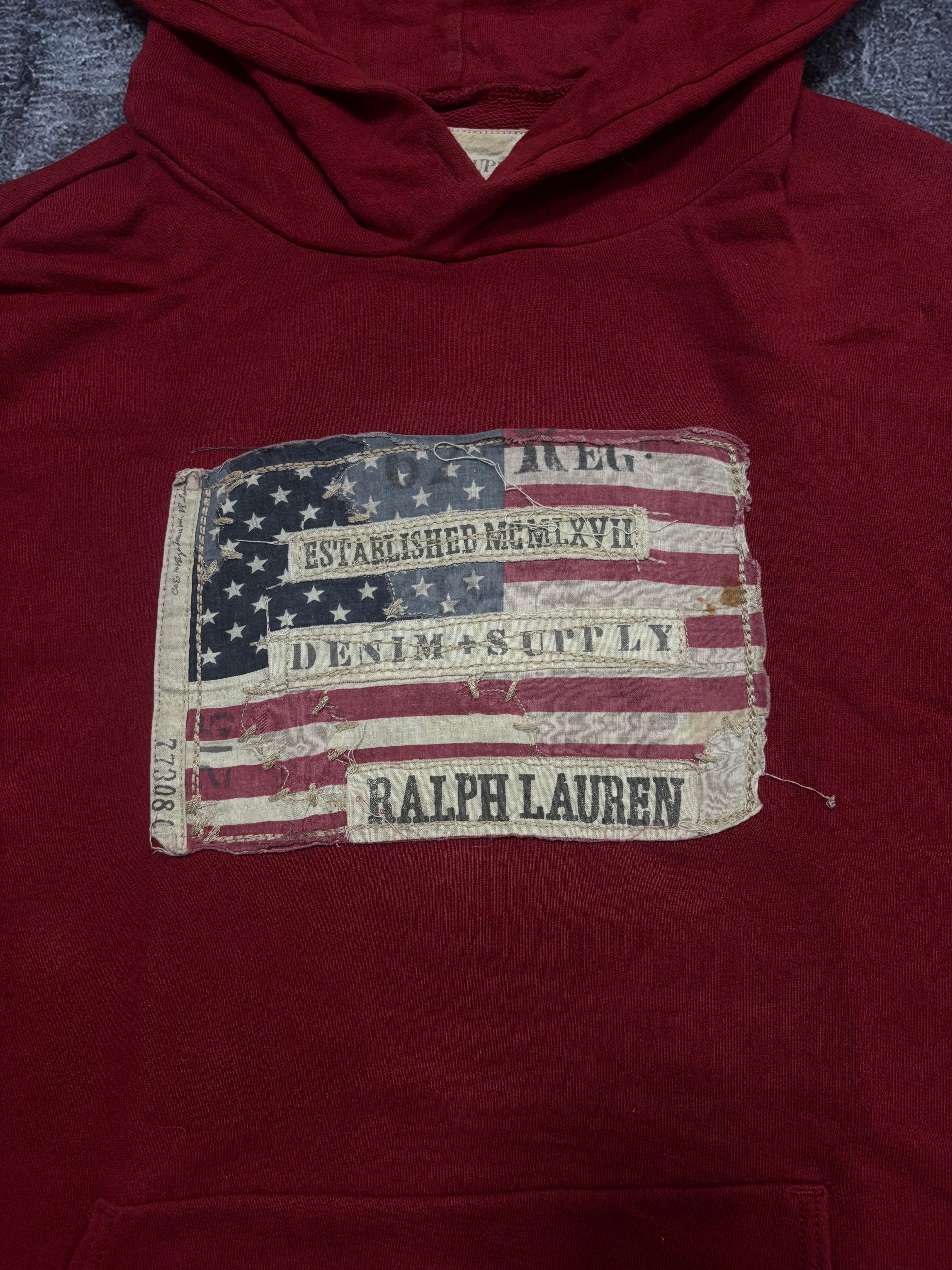 Ralph Lauren usa hoodie (m)