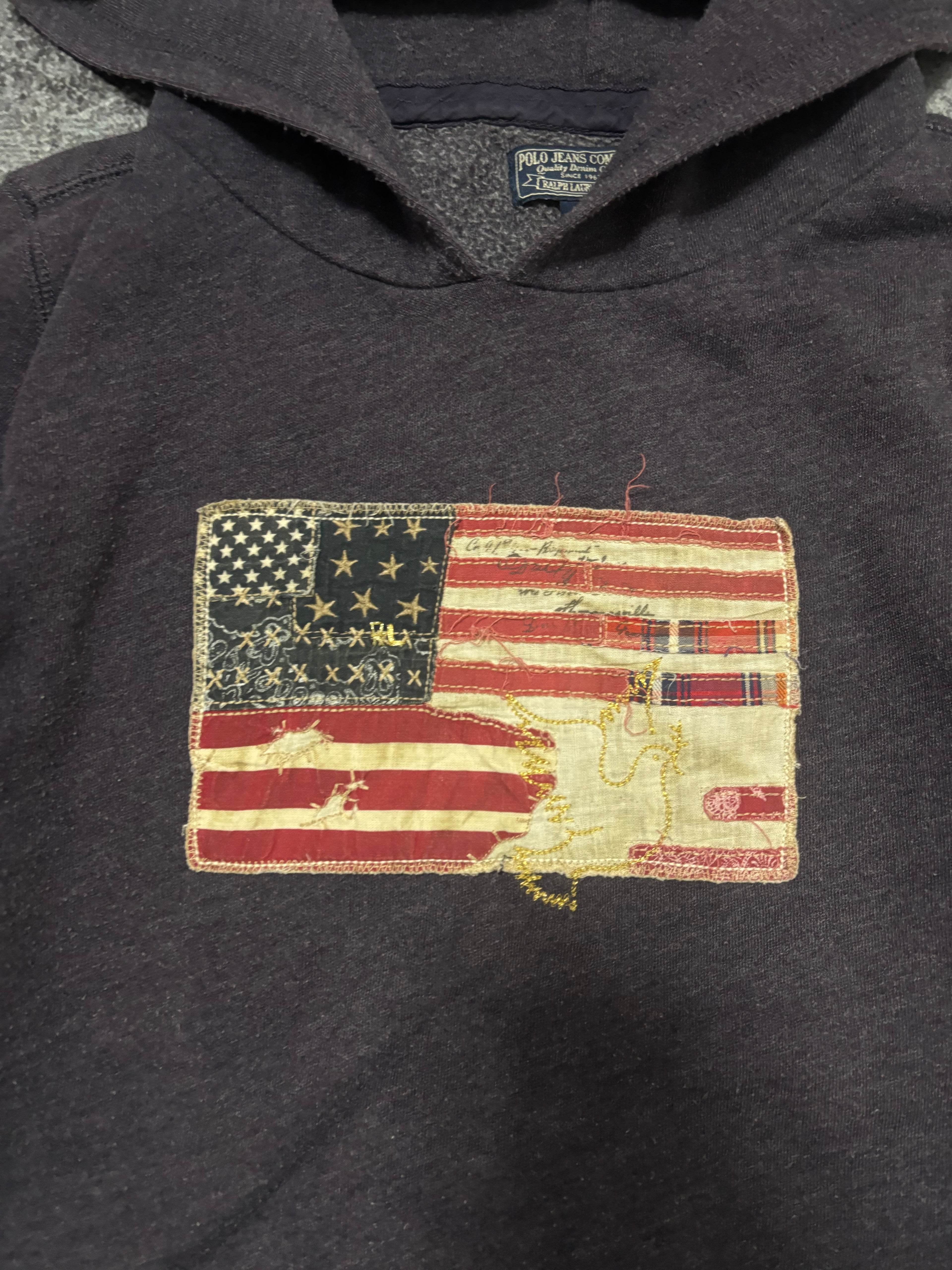 Ralph Lauren USA Hoodie (damengröße L)
