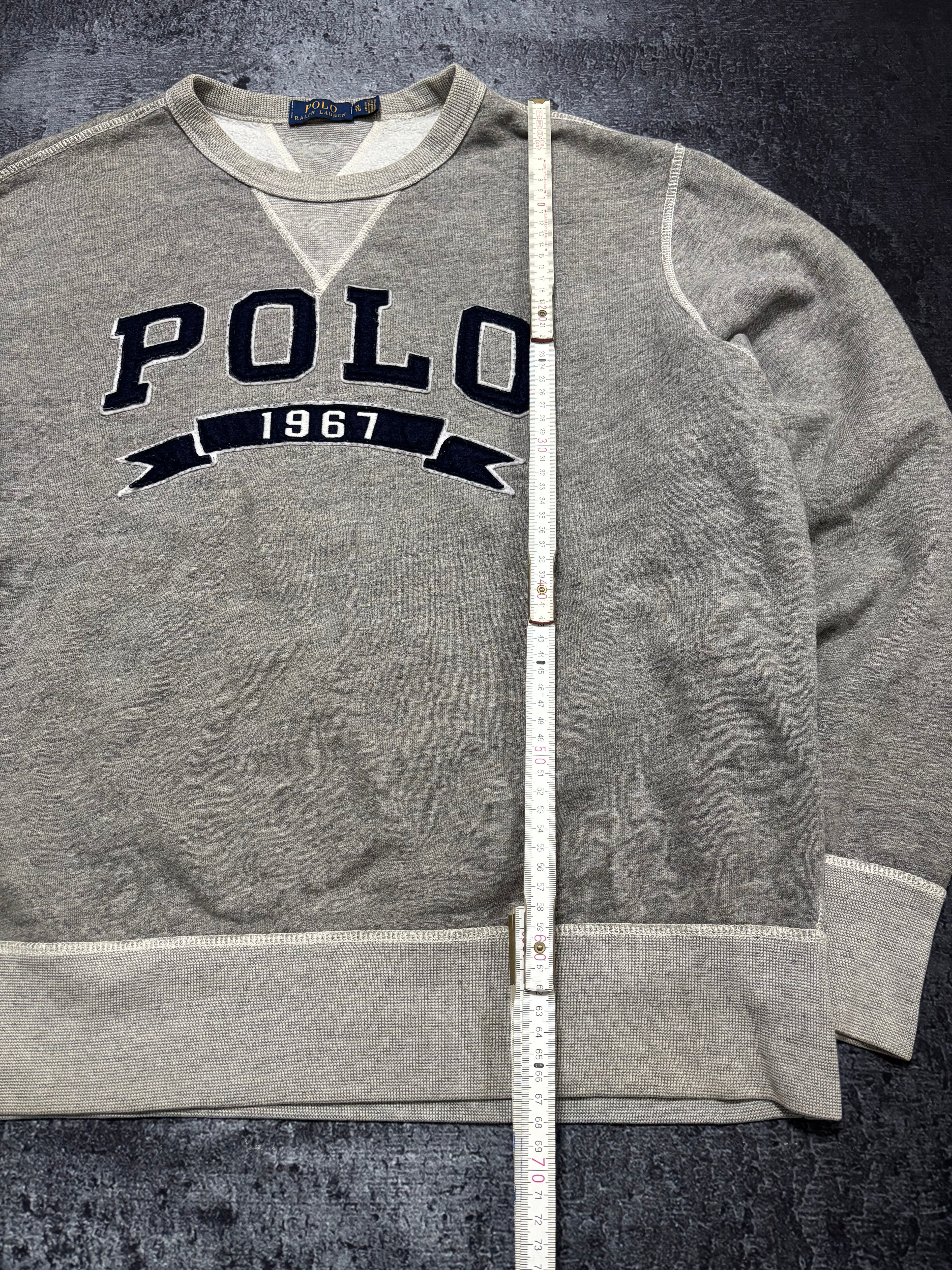 Grauer Ralph Lauren Pullover (L)