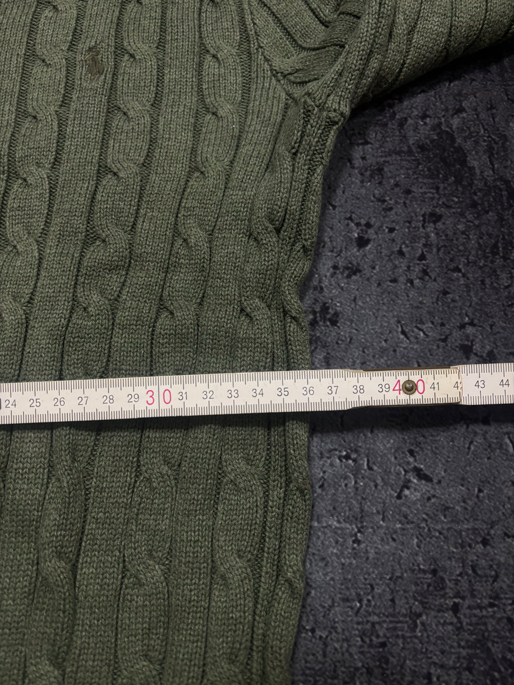 Ralph Lauren Zopfmuster Pullover (xs)