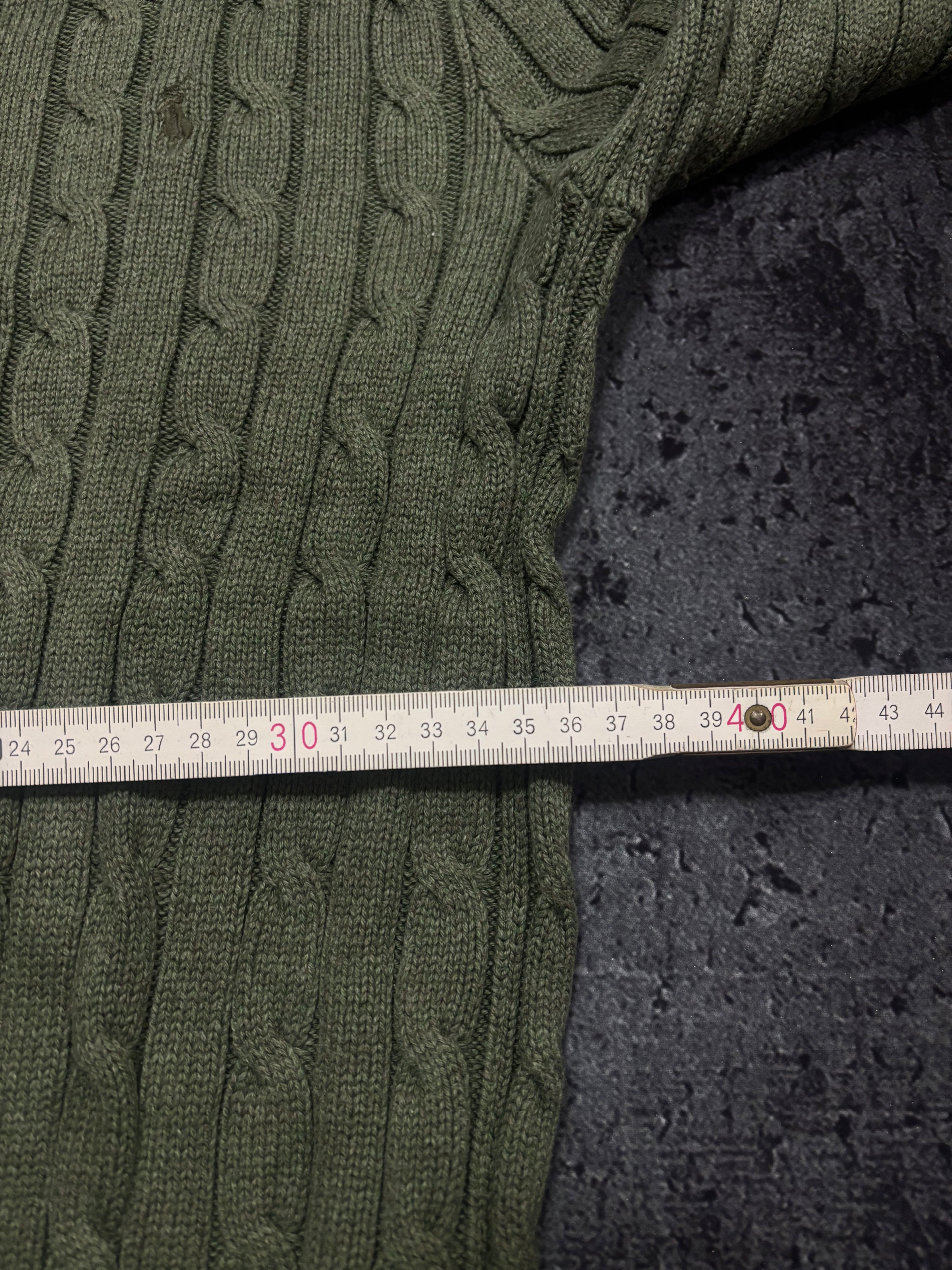 Ralph Lauren Zopfmuster Pullover (xs)