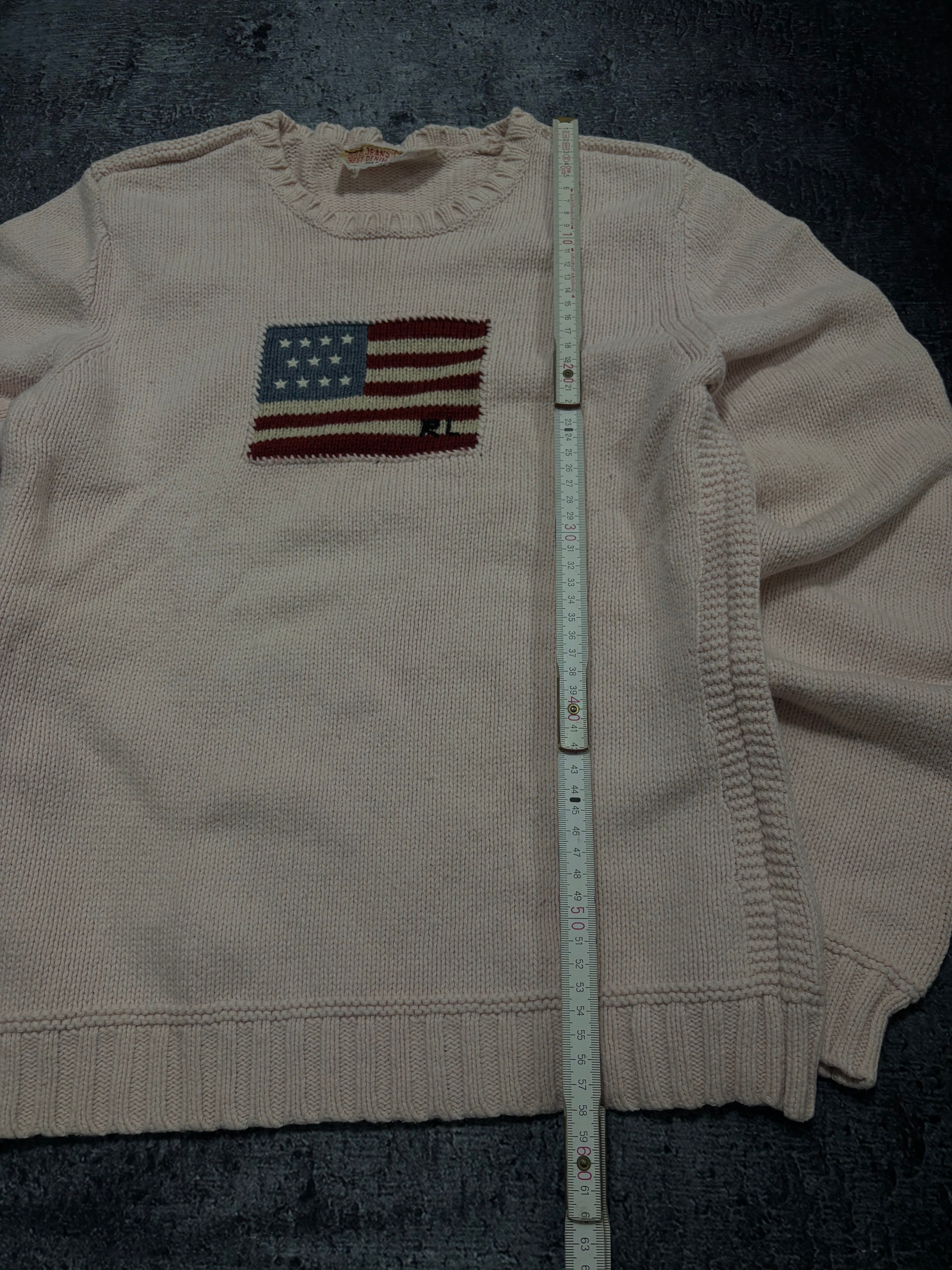 USA Ralph Lauren strickpullover (damengröße S)