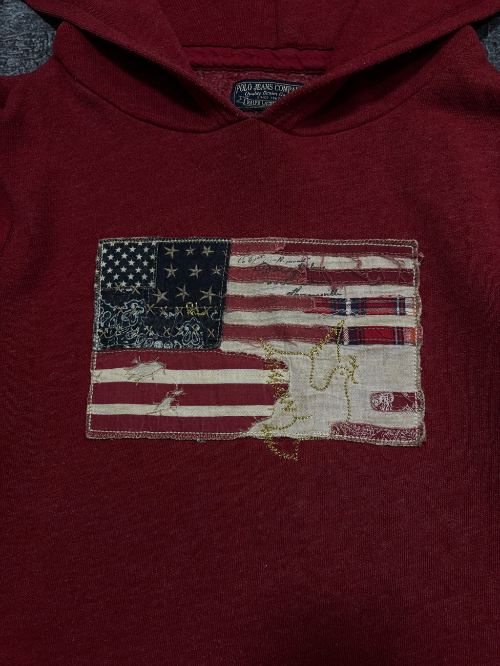 Ralph Lauren usa hoodie (S)
